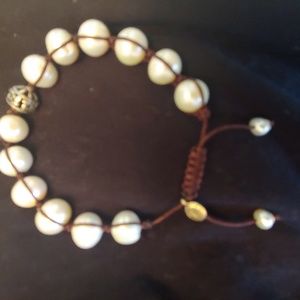 Silpada "Rugged Pearls Bracelet" Retired